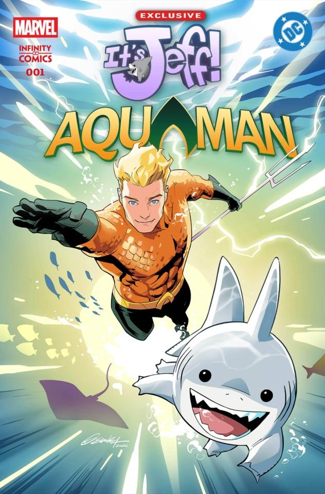Marvel/DC: It's Jeff/Aquaman Infinity Comic #1