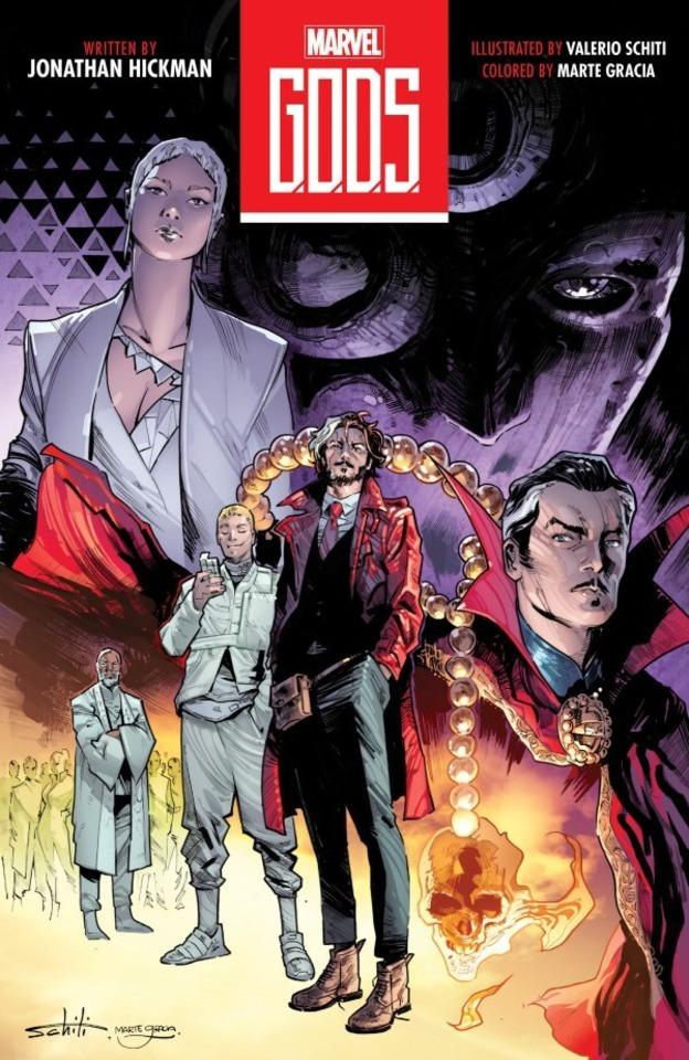 G.O.D.S.  cover — © Marvel