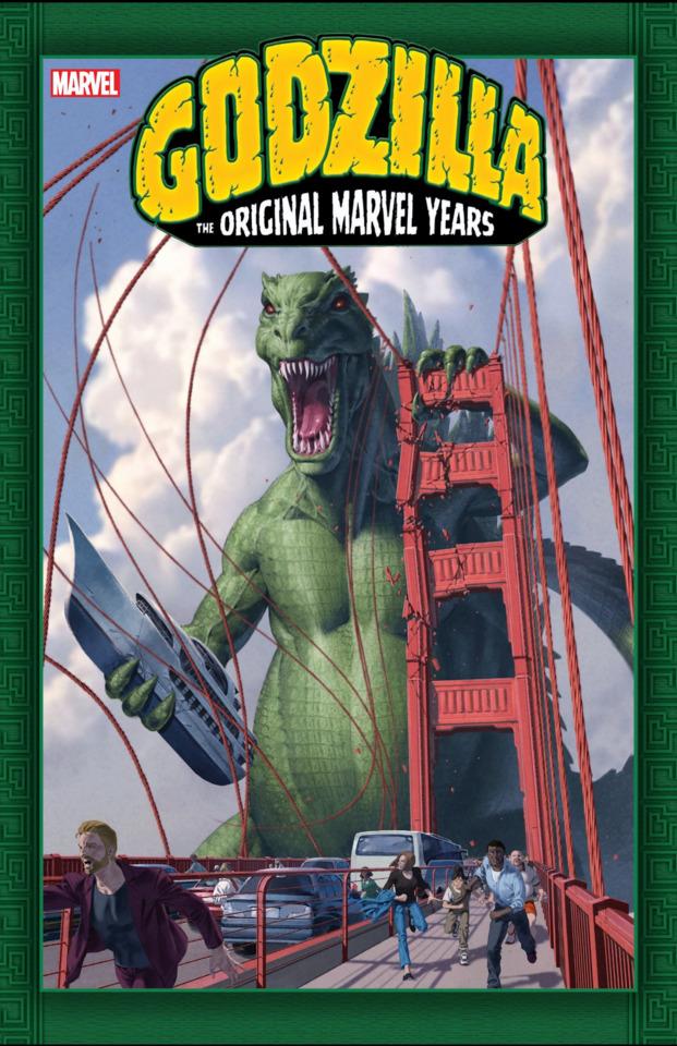 Godzilla – The Original Marvel Years Omnibus cover — © Marvel