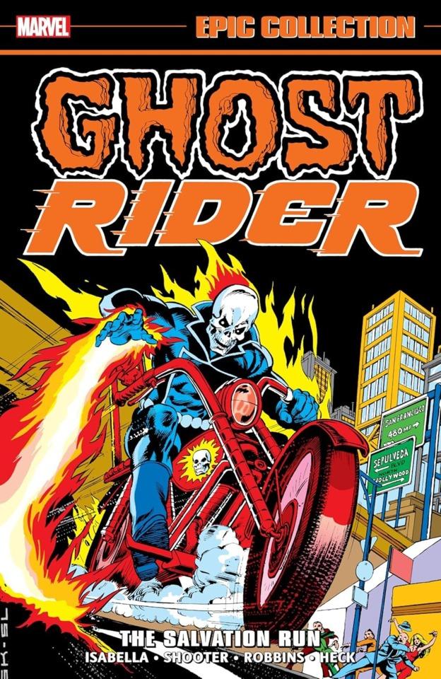 Ghost Rider Epic Collection: The Salvation Run cover — © Marvel