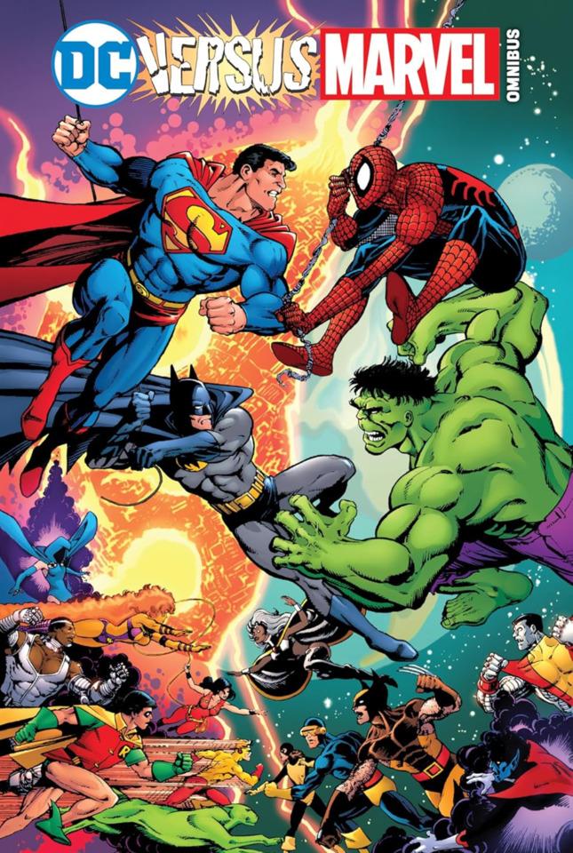 DC Versus Marvel Omnibus cover — © DC Comics
