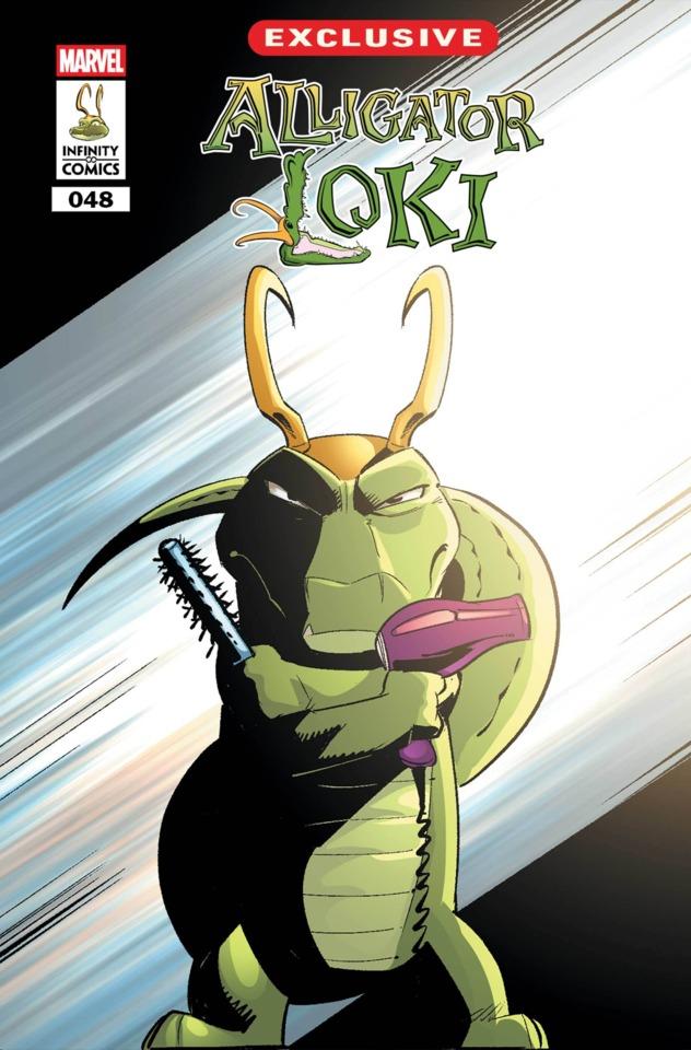 Alligator Loki Infinity Comic #48