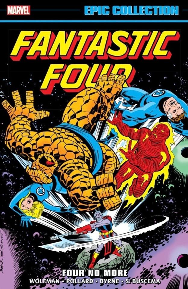 Fantastic Four Epic Collection Four No More Marvel  cover — © Marvel
