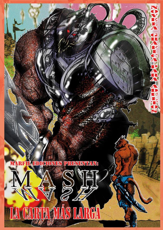 M.A.S.H. La Carta más Larga cover — © Marfil Comics