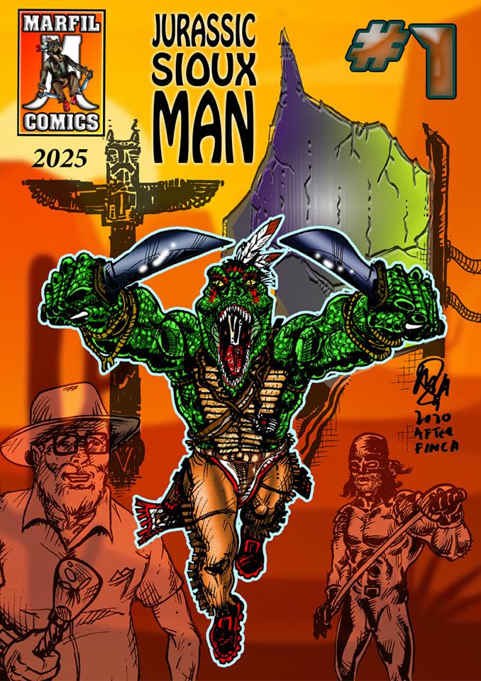 Jurassic Sioux Man #1
