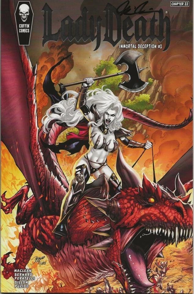 Lady Death: Immortal Deception #1 cover