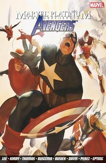 Marvel Platinum: The Definitive Avengers cover — © Marvel UK/Panini UK