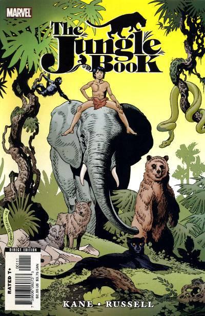 Marvel Illustrated Jungle Book cover — © Marvel