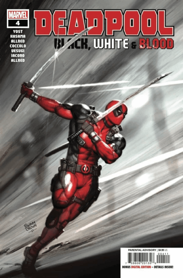 Deadpool: Black, White & Blood #4
