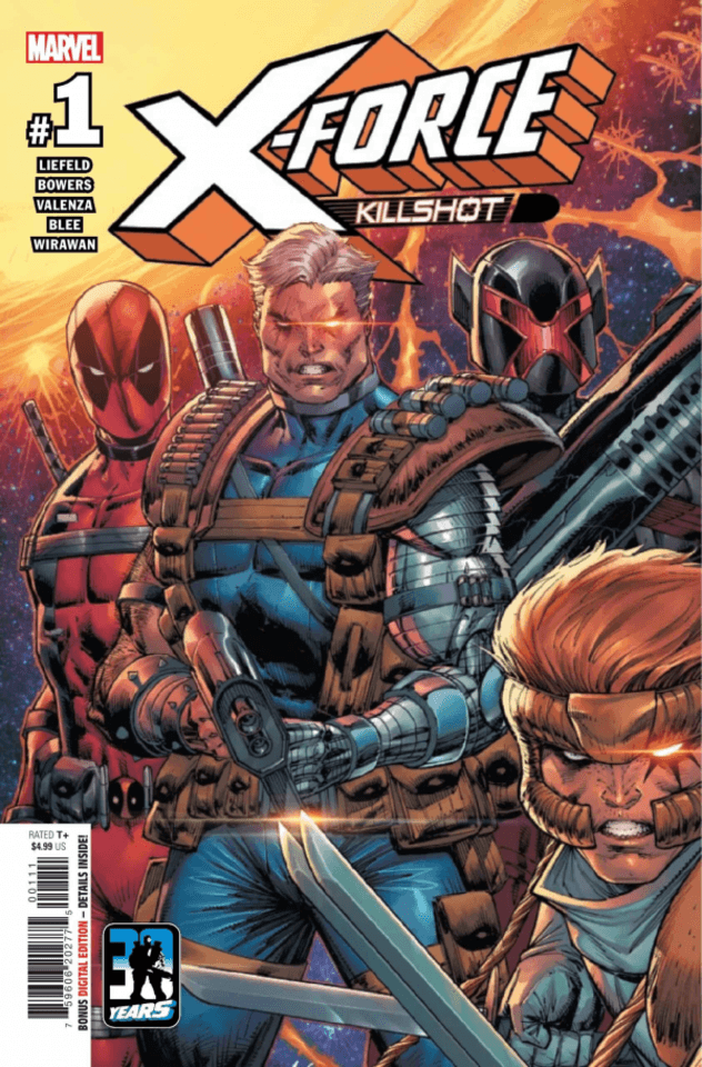 X-Force: Killshot Anniversary Special #1 cover