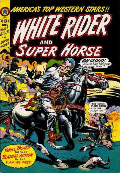 White Rider and Super Horse cover — © Star Publications