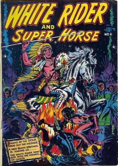 White Rider and Super Horse #6 cover