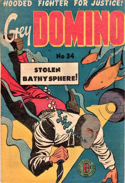 Grey Domino #34 cover