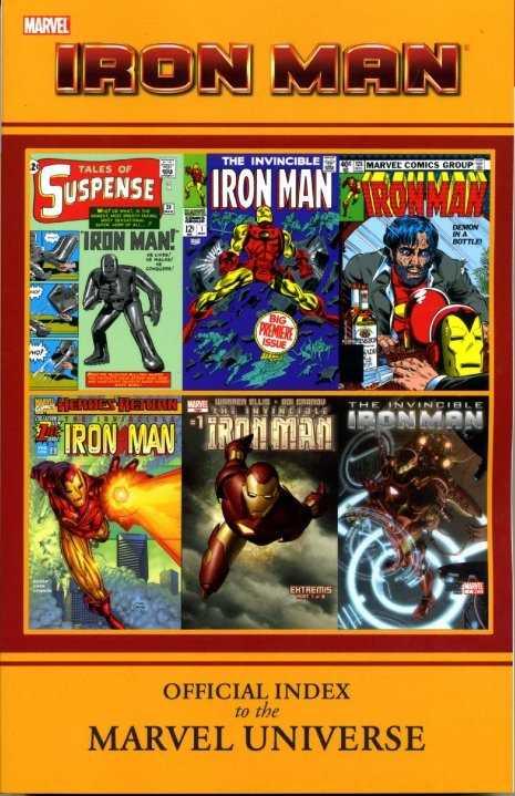 Iron Man: Official Index to the Marvel Universe