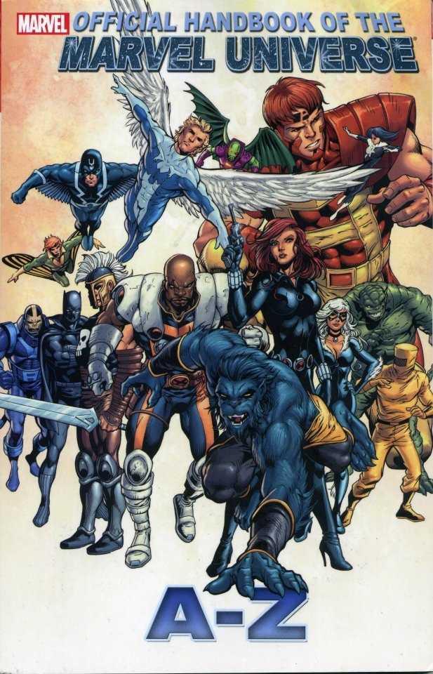 Official Handbook of the Marvel Universe  A-Z cover — © Marvel