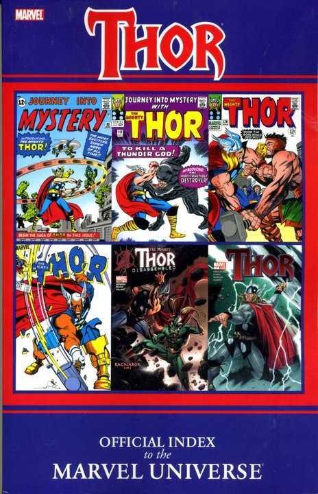 Thor: Official Index to the Marvel Universe