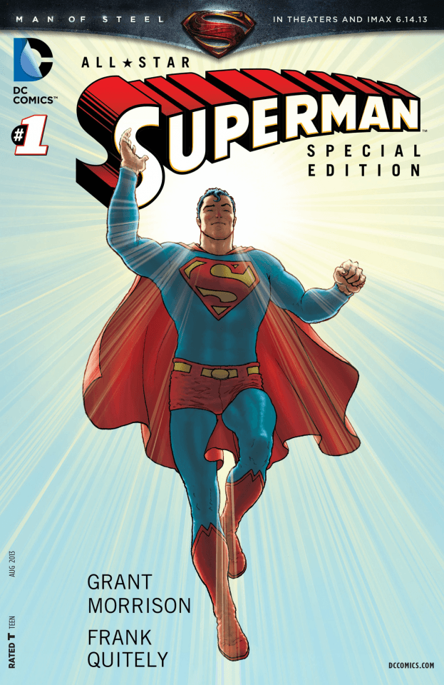 Man Of Steel: All-Star Superman cover — © DC Comics