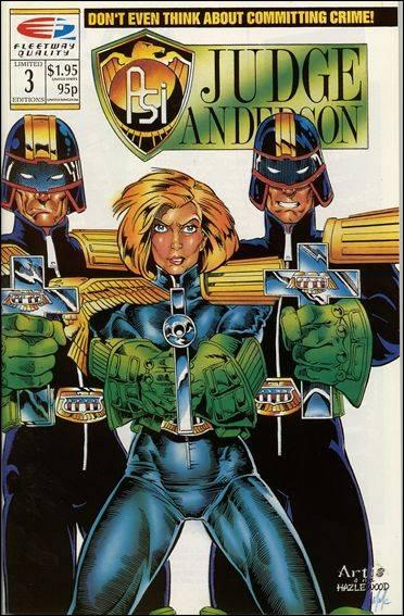 Psi-Judge Anderson #3 cover