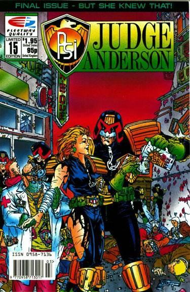 Psi-Judge Anderson #15 cover