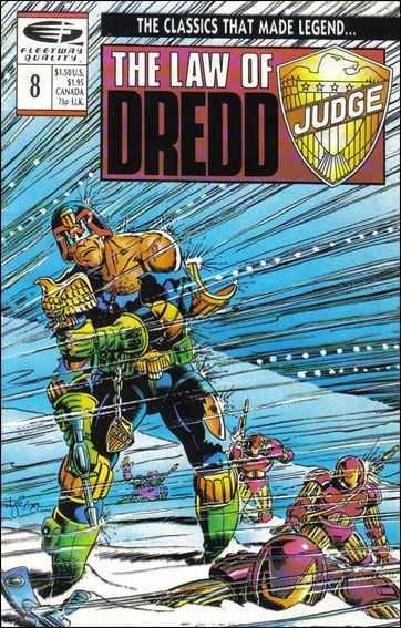 The Law of Dredd #8 cover