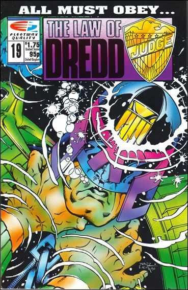The Law of Dredd #19 cover