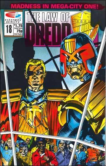 The Law of Dredd #18 cover
