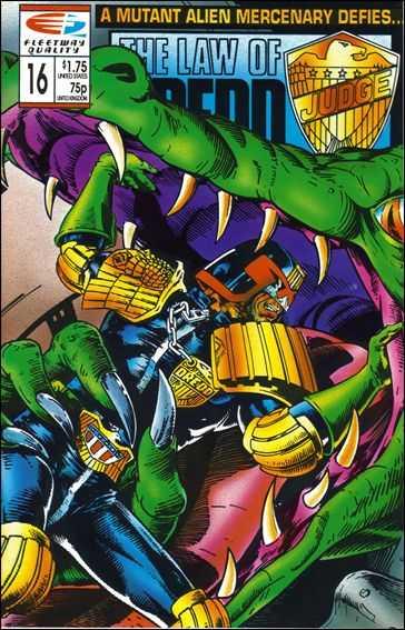 The Law of Dredd #16 cover