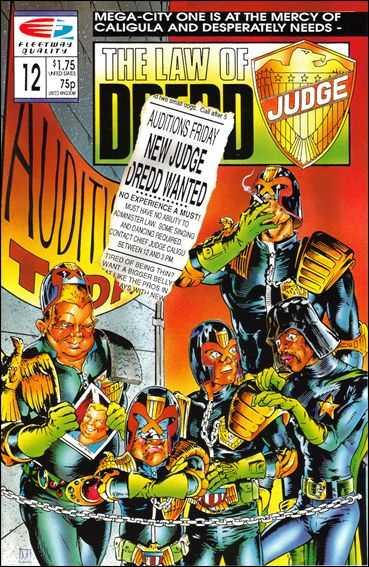 The Law of Dredd #12 cover