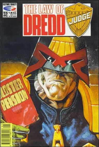 The Law of Dredd #32 cover