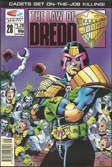 The Law of Dredd #28 cover