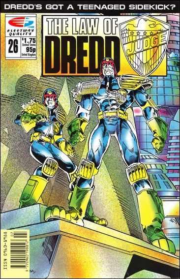 The Law of Dredd #26 cover