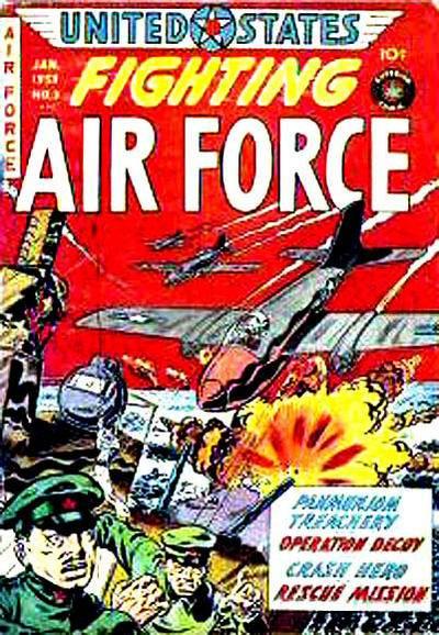 U.S. Fighting Air Force #3 cover