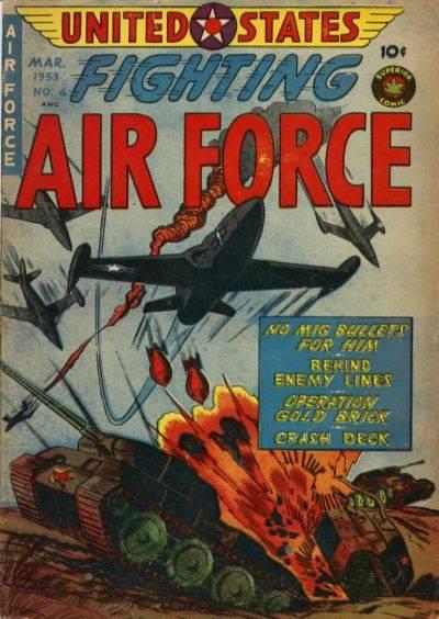 U.S. Fighting Air Force #4 cover