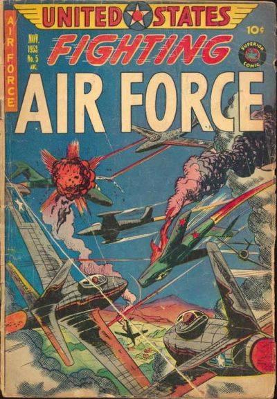 U.S. Fighting Air Force #5 cover