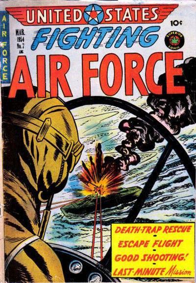 U.S. Fighting Air Force #7 cover
