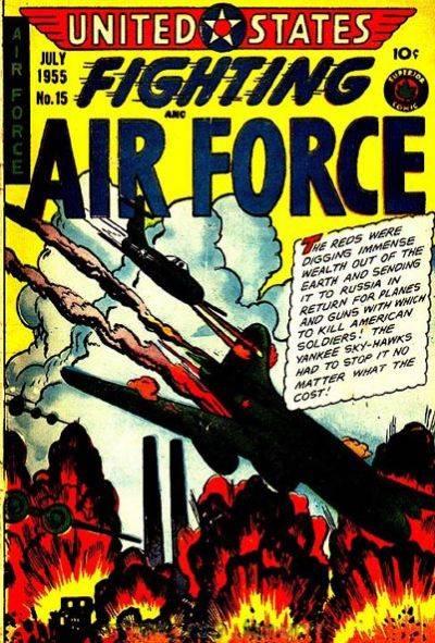 U.S. Fighting Air Force #15 cover