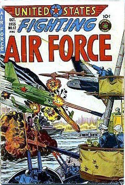 U.S. Fighting Air Force #17 cover
