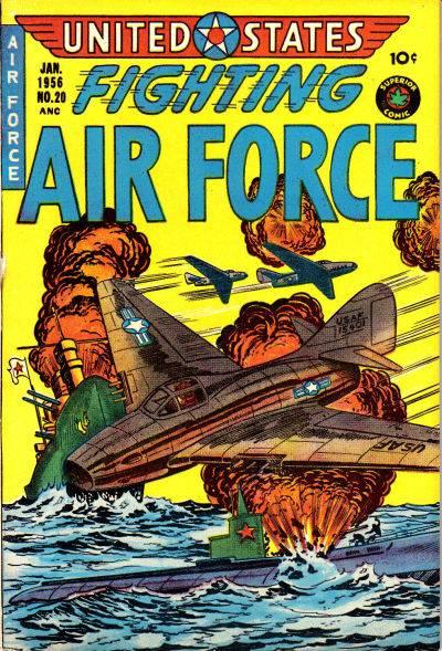 U.S. Fighting Air Force #20 cover