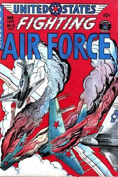 U.S. Fighting Air Force #22 cover