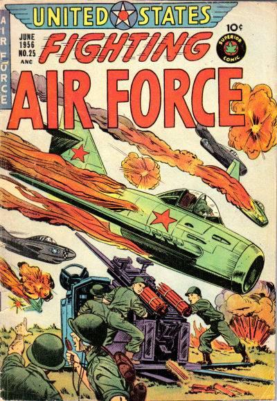 U.S. Fighting Air Force #25 cover