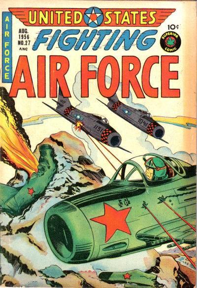 U.S. Fighting Air Force #27 cover