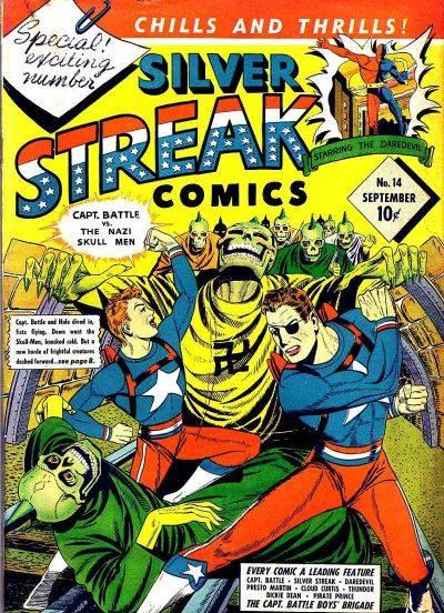 Silver Streak Comics #14 cover