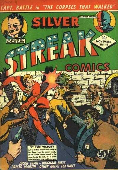 Silver Streak Comics #16 cover