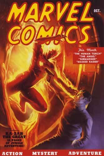 Golden Age of Marvel Comics Omnibus cover — © Marvel