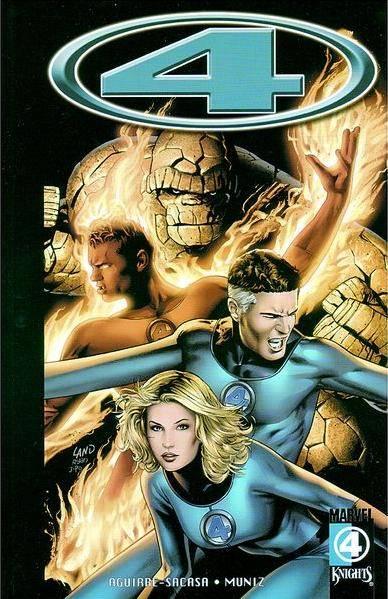 Marvel Knights 4: Divine Time cover — © Marvel