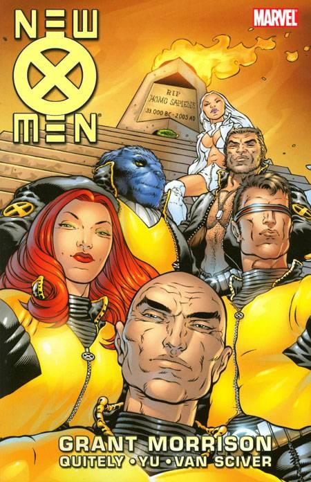 New X-Men By Grant Morrison cover — © Marvel