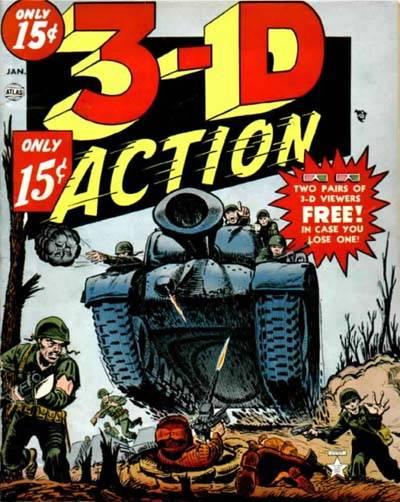 3-D Action cover — © Marvel