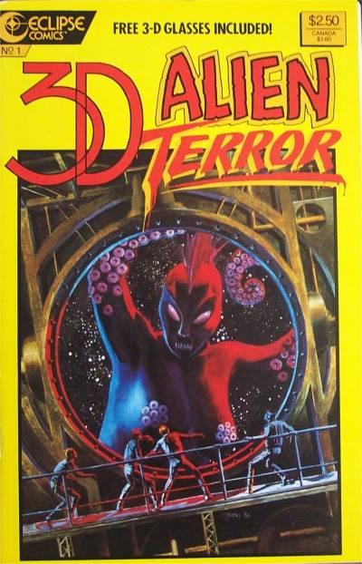 3-D Alien Terror cover — © Eclipse