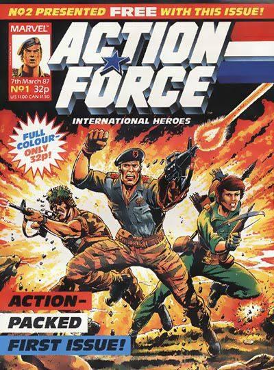 Action Force #1 cover