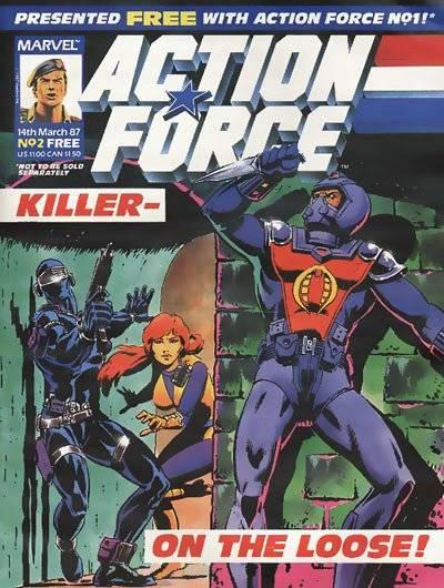 Action Force #2 cover